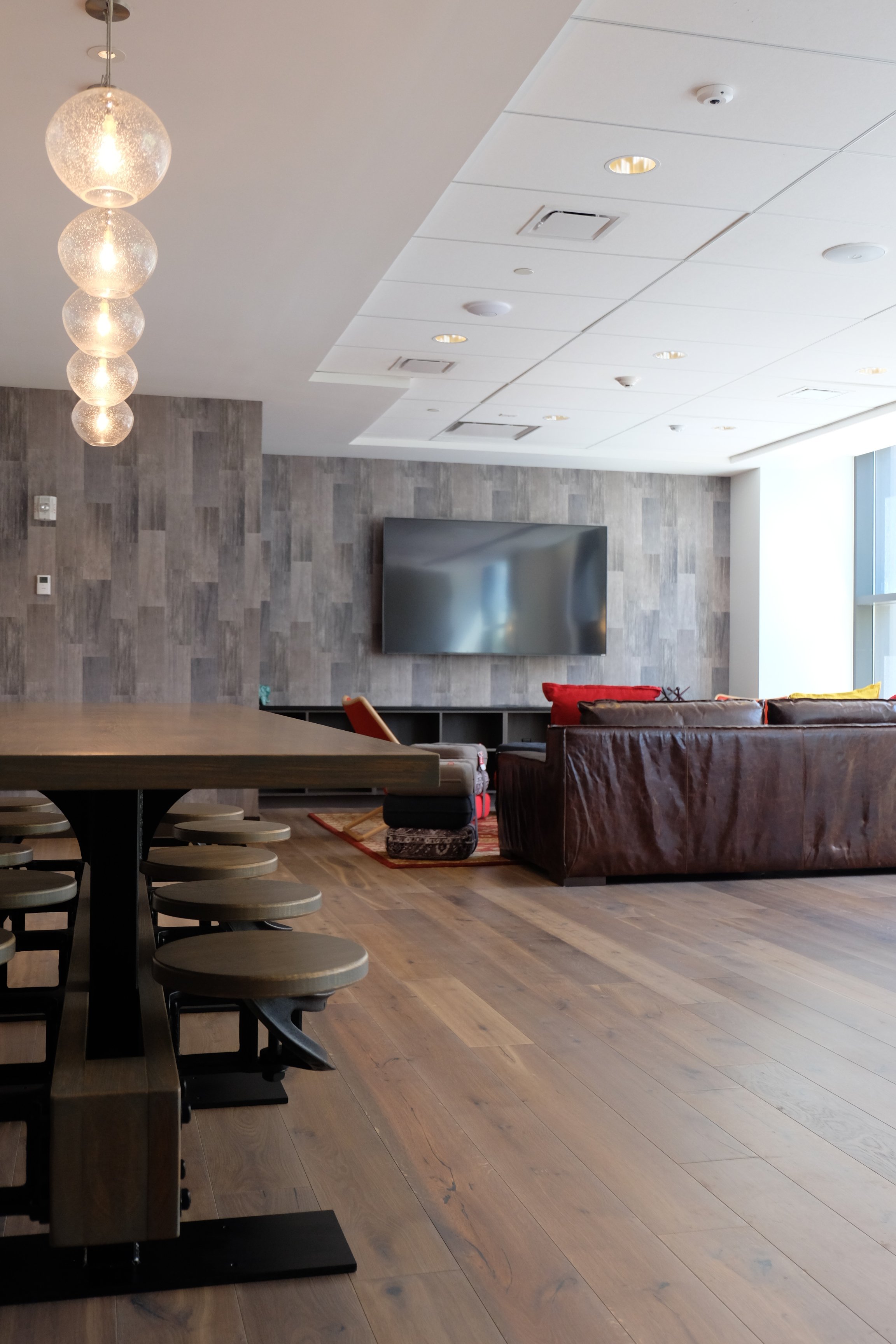 Wide Plank Oak Flooring from reSAWN TIMBER co. at 66 Summer Street Stamford