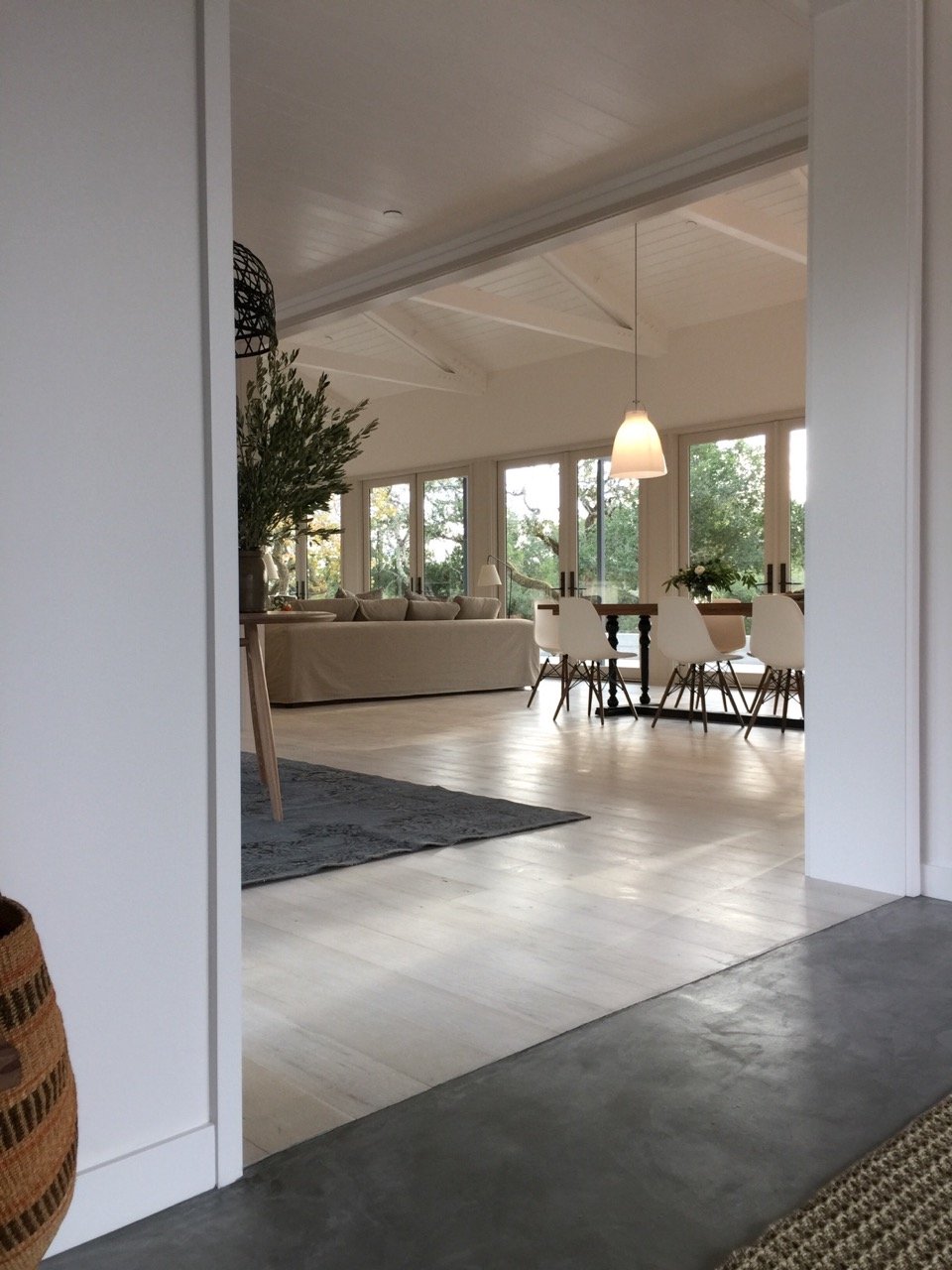 SNOW wide plank oak flooring