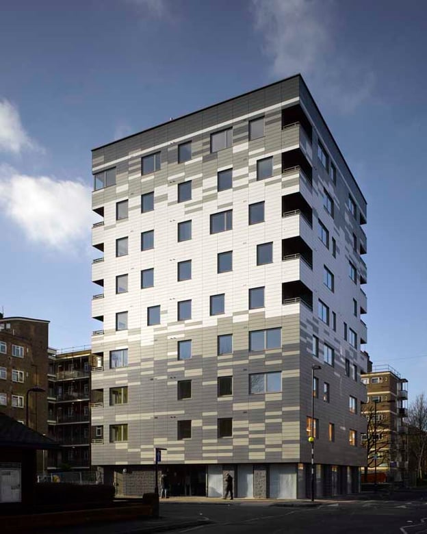 The nine-storey building is the first of this height to construct load bearing walls and floor slabs as well as stair and lift cores entirely from timber.